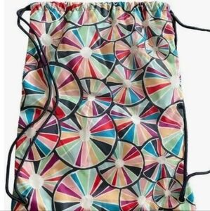 NWT Thirty-One Pinwheel Party Cinch Sac